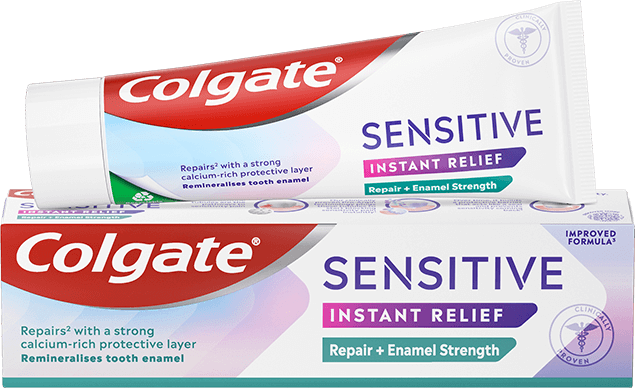 colgate cspr instant relief cartoon